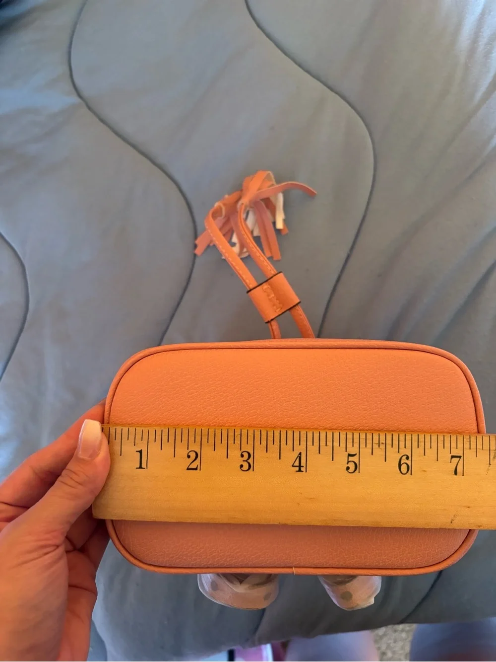 Pink mini backpack